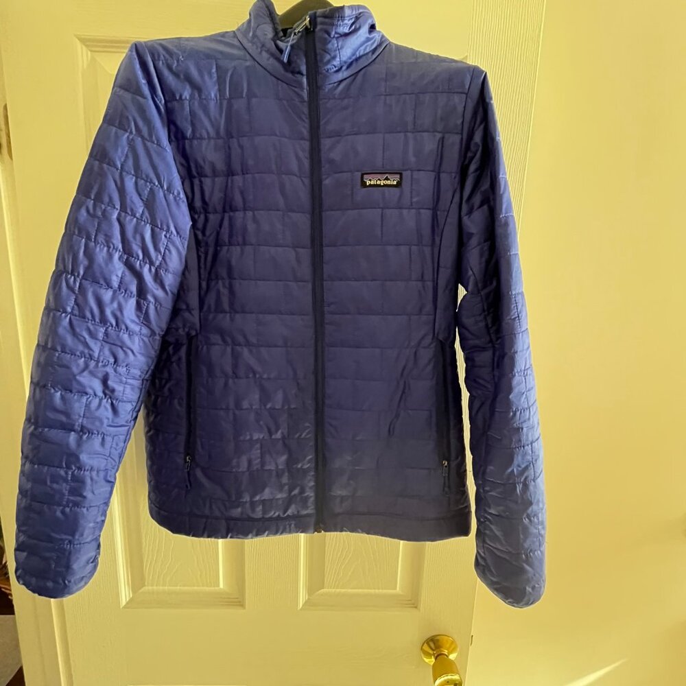 Patagonia Nano Puff Jacket Women's Large - Blue Lagoon